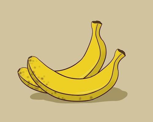 简笔画吃瓜果的人